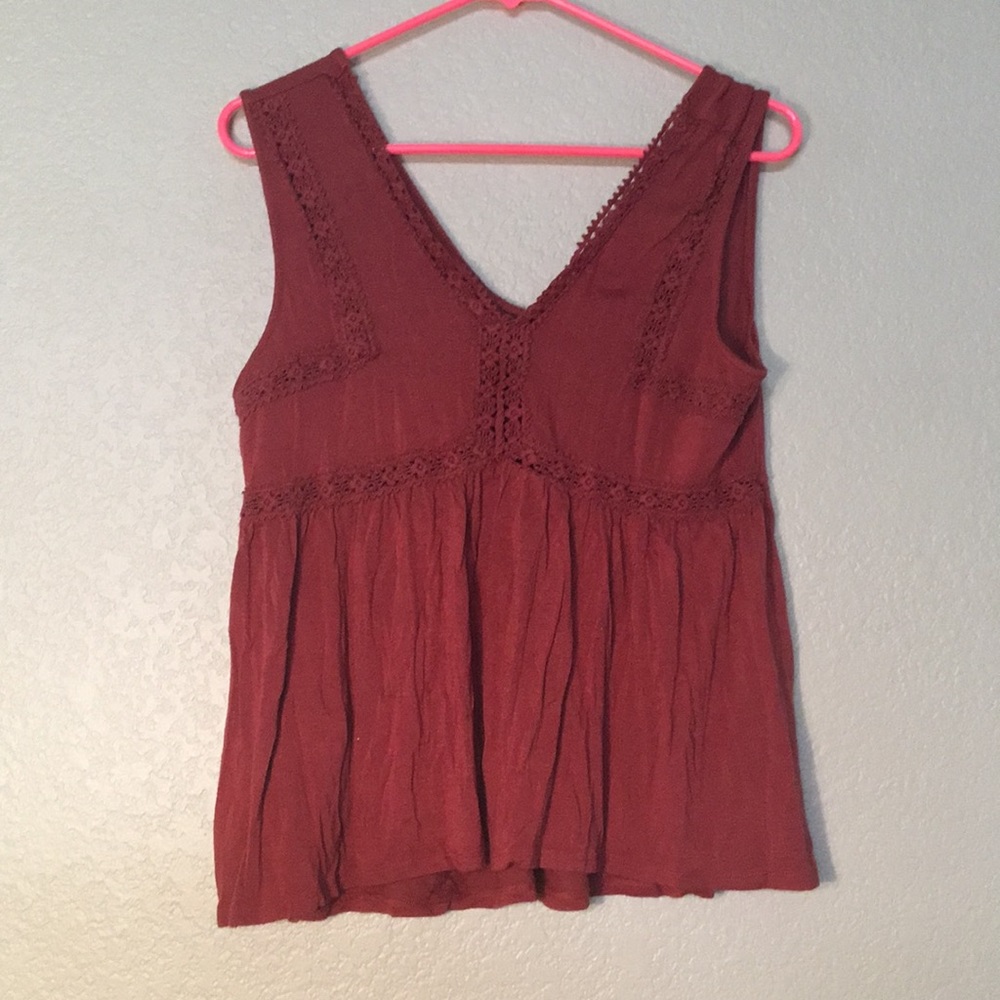 Copper colored tank top